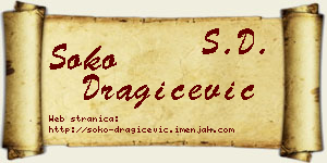 Soko Dragičević vizit kartica